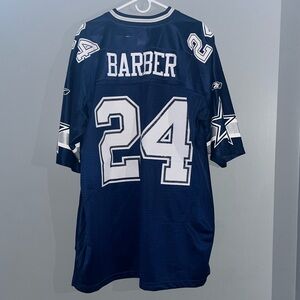 Marion Barber Dallas Cowboys #24 Blue NFL On Field Football Jersey Size 2XL